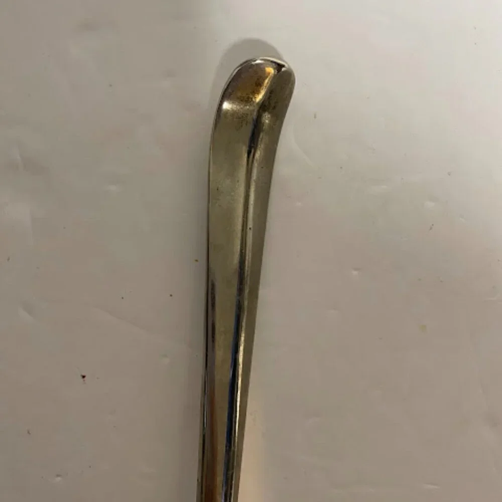 Elegant Vintage Silver-Tone Bell Candle Snuffer